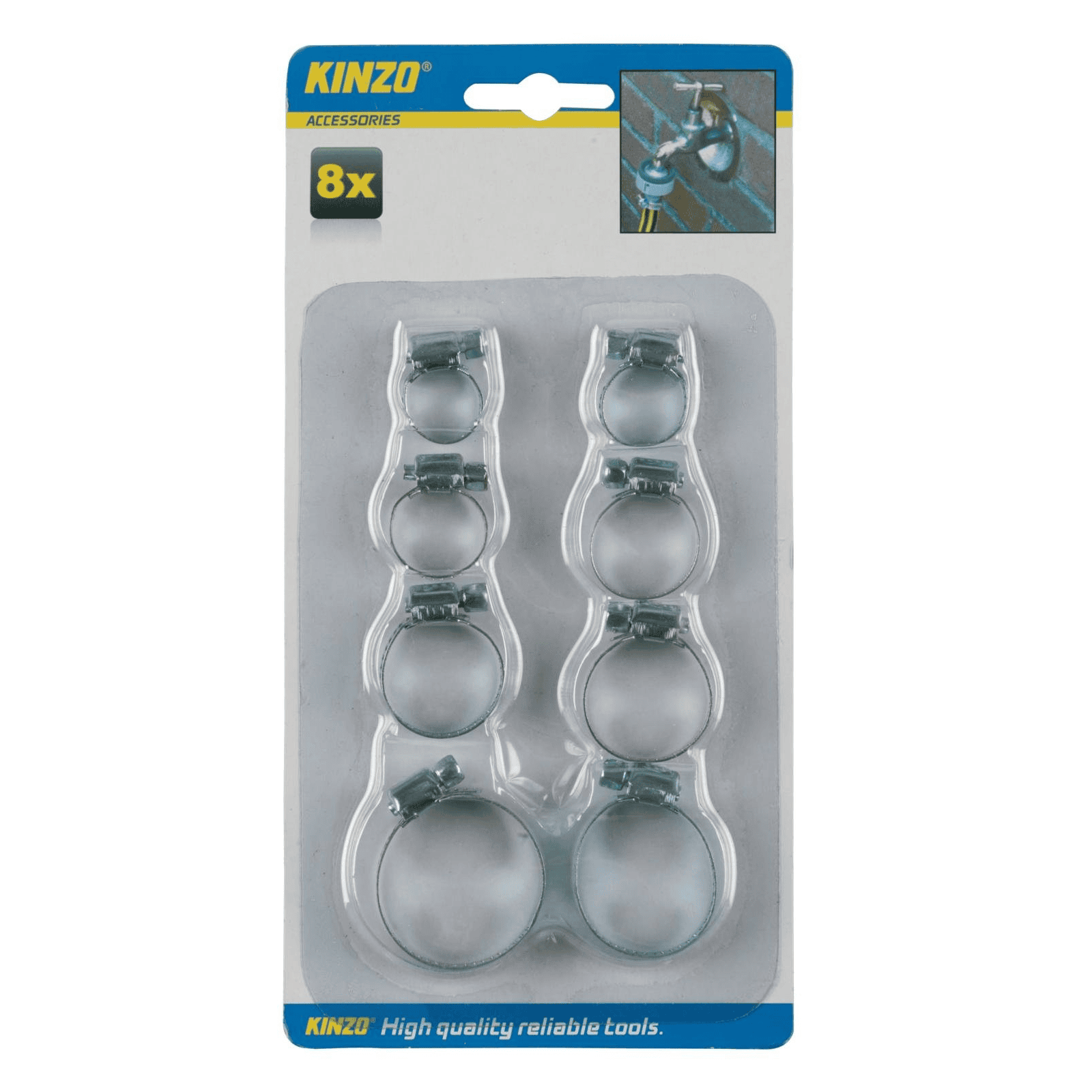 8711252494203-1.png Kinzo toruklambrid (8 tk/pk) - Pilt 1