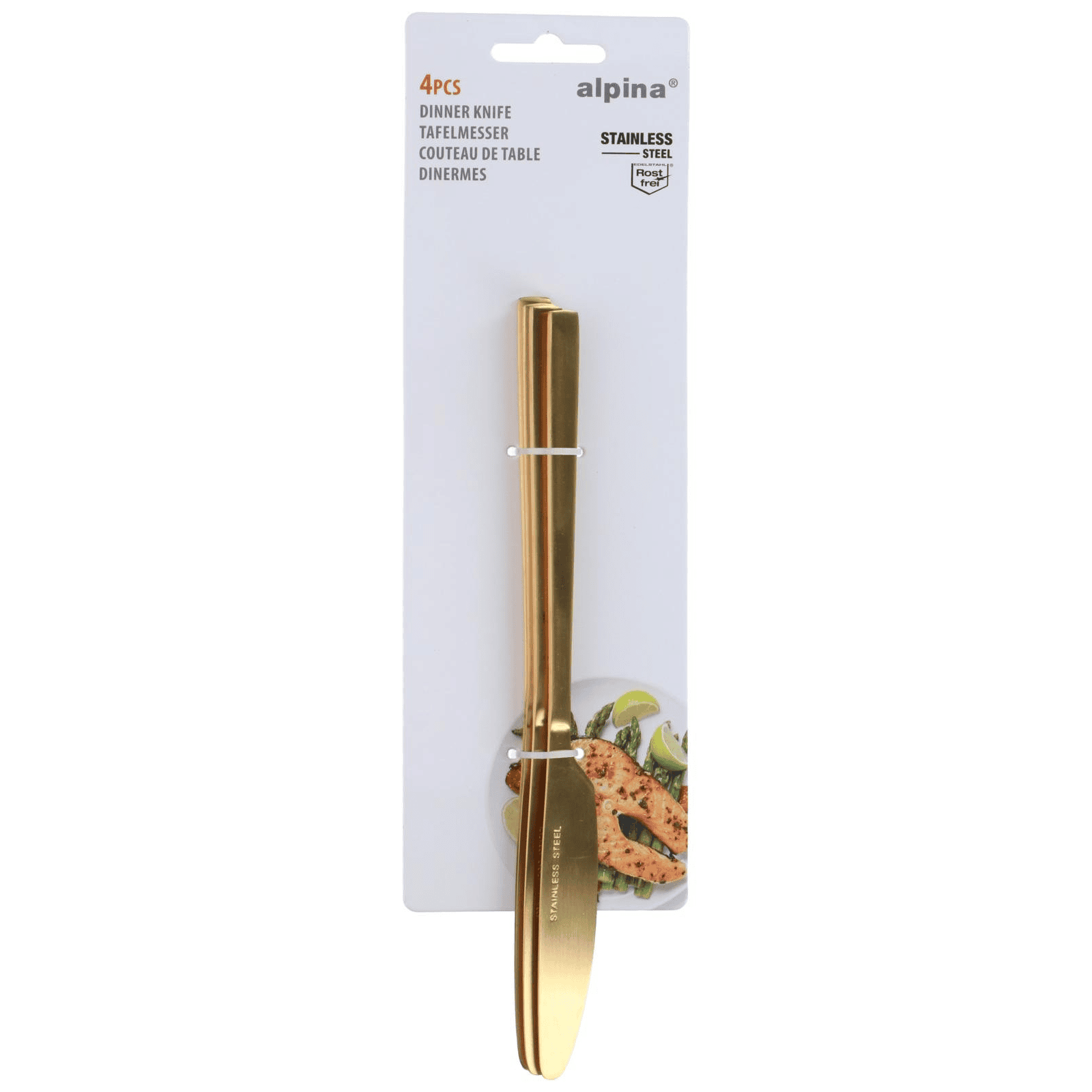 8711252499598-1.png Alpina lauanoad kuldne 21,5cm (4 tk/pk) - Pilt 1