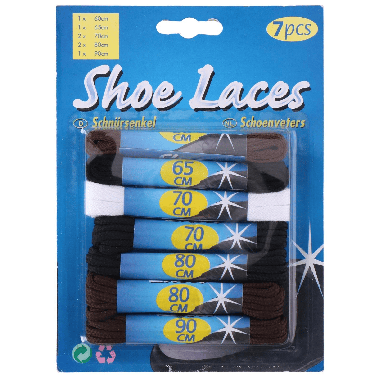 8711292202493-1.png Jalanõude paelad (7 tk/pk) - Pilt 1